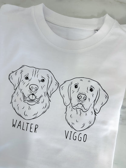 Din hund på T-shirt
