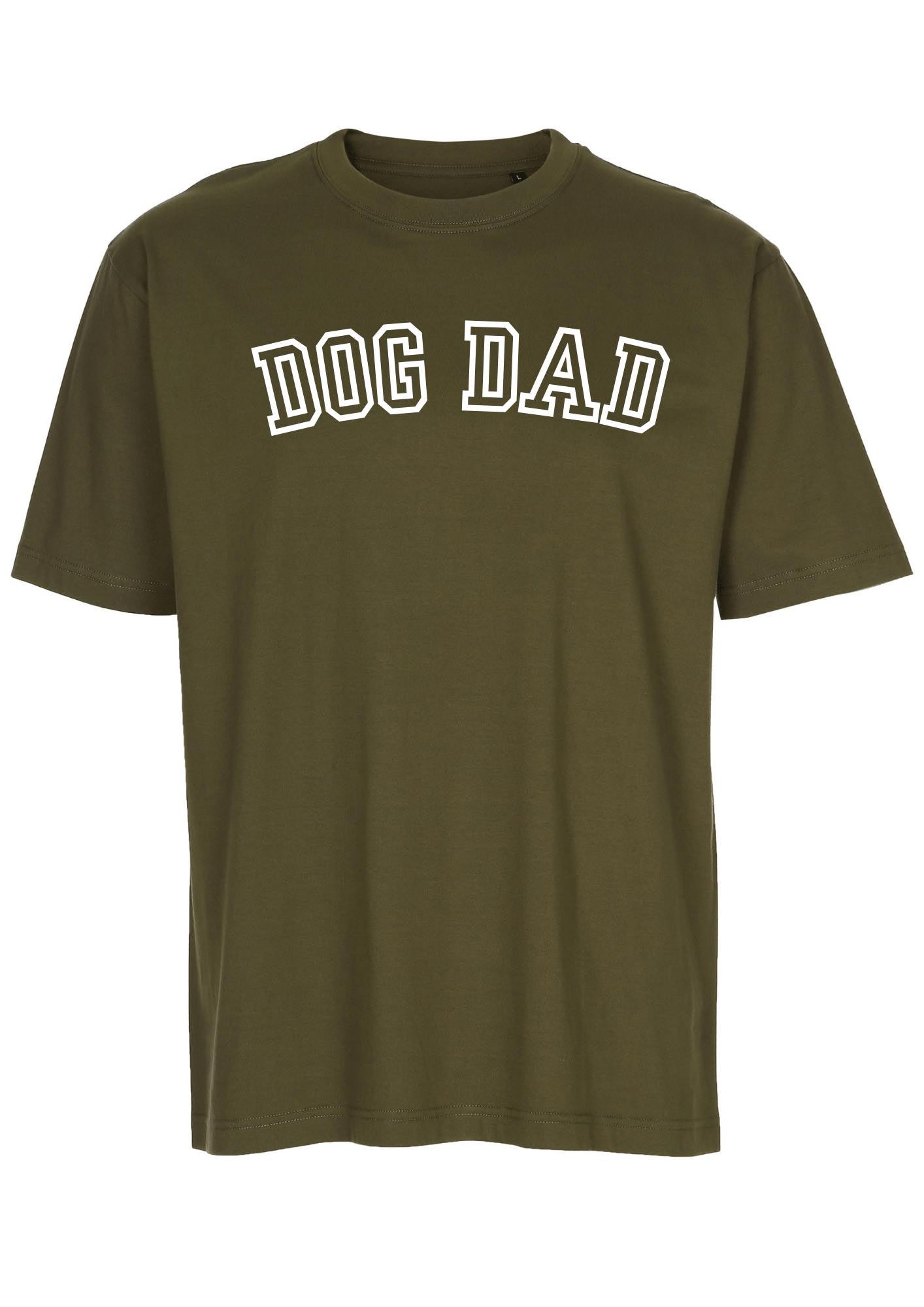 Sporty Dog Dad (Outline) - T-shirt
