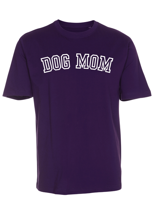 Sporty Dog Mom (Stor outline) - T-shirt