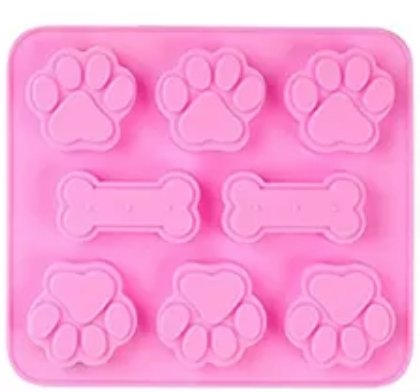 Hundepoter & Kødben - Form til hjemmelavede hundegodbidder - Confetti Dogs
