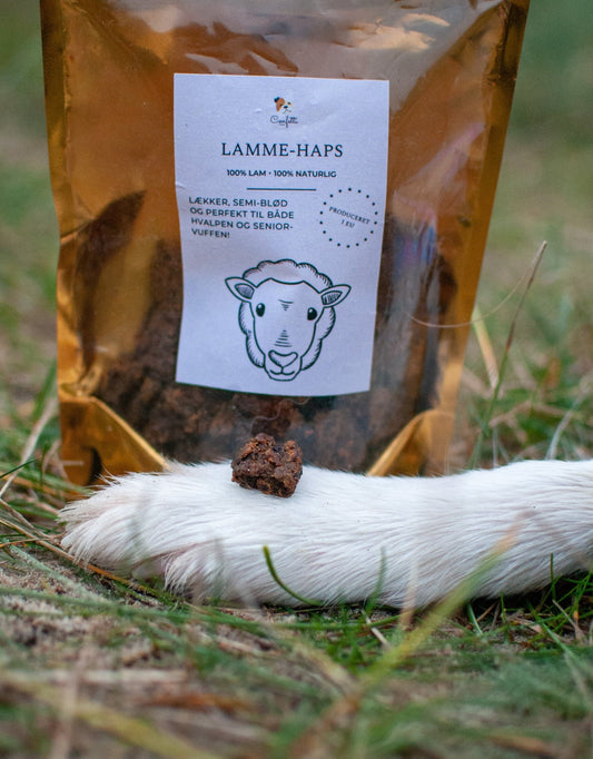 Lamme-haps - 100% naturlig hundegodbid - Confetti Dogs